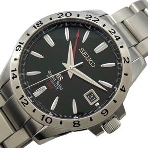 セイコー SEIKO スポーツコレクション メカニカル ＧＭＴ SBGM027 SS 腕時計 メンズ 中古