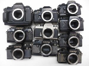 (5622U)ジャンク CONTAX S2 RTS RTSⅢ 137MDQUARTZ 139QUARTZ コンタックス まとめてセット 10台 動作未確認 同梱不可