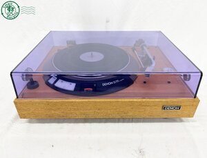 BA0604393　□DENON デノン DP-3000 ターンテーブル レコードプレーヤー 音響機材 オーディオ 中古品 現状品 通電確認済み レトロ DA-303