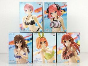 【未開封品】 フィギュア 五等分の花嫁∽ Celestial vivi ５種まとめセット 中野 一花 二乃 三玖 四葉 五月 バンダイ R23996 wa◇66