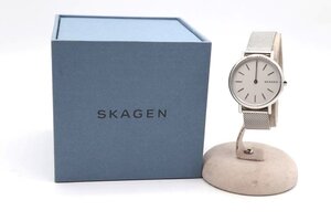 【美品】SKAGEN　スカーゲン　SKW2692　SIGNATUR　シグネチャー　クォーツ/電池　時計　レディース　