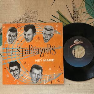 STARGAZERS 7inch HEY MARIE Holland Press Jive Swing ロカビリー