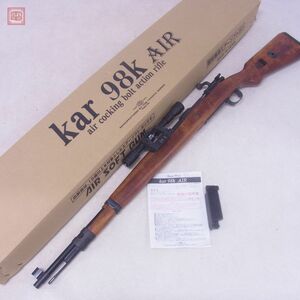 タナカ エアコキ モーゼル Kar98k リアルウッド スコープ+スペアマガジン付【60