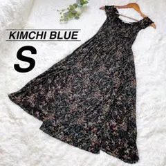 【KIMCHI BLUE】ノースリーブ スリット フレア ワンピース リゾート