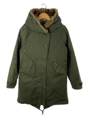 Woolrich モッズコート XS ポリエステル カーキ 1402080