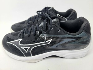 新品 Mizuno THUNDERBLADE Z バレーボール用 シューズ US7.5 25.5cm ミズノ サンダーブレードZ 黒