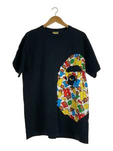 A BATHING APE◆Tシャツ/XL/コットン/BLK