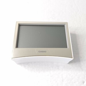 置時計　CASIO　DQD-S01J 美品　電波時計　タイマー　温湿度　アラーム