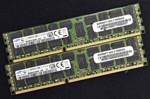 16GB (8GB 2枚組) DDR3 PC3-12800R DDR3-1600 REG 2Rx4 240pin ECC Registered Samsung サーバー MacPro向け (管:SA6173