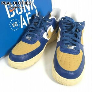 NIKE×UNDEFEATED/ナイキ×アンディフィーテッド AIR FORCE 1 LOW 5 ON IT/エアフォース1 ロー DM8462-400/27.5 /080