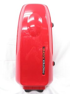 HH 極美品【プロテックス PROTEX】 レーシング キャリーバック RACING R-1 TSAロック 2輪 レッド □5SC0321□