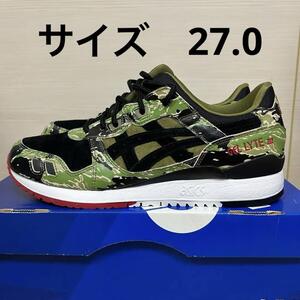 新品 27.0 US9 ATMOS ASICS GEL LYTE 3 TIGER CAMO