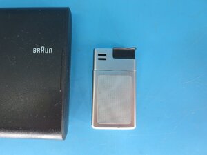 ブラウン　ガスライター　BRAUN 　動作OK　（666FV