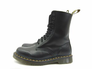 Dr.Martens ドクターマーチン 1490 10 ホール ブーツ STANDARD FIT BLACK SIZE:UK7 26.0cm メンズ ブーツ 靴 □UT11097
