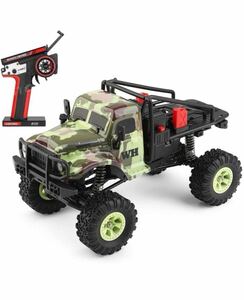 Wltoys XK 184021 1/18 4WD クローラー RC カー ヴィークル RTR ライト 2速スピード切 カモフラージュ WPL MN FMS ラジコン トラック 走破