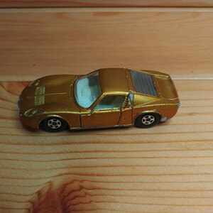 レズ二ー マッチボックス ランボルギーニ ミウラ ルース イングランド製 Lesney Matchbox Lamborghini Miura Made in England　ミニカーkaz