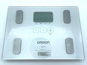 オムロン 体重体組成計 カラダスキャン HBF-912 体重 BMI 体脂肪 内蔵脂肪 美品 omron ダイエット