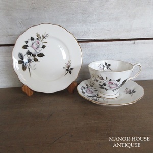 英国製 ロイヤルアルバート カップアンドソーサー プレート Royal Albert Queens Messenger 1960年代 tableware 1246sc