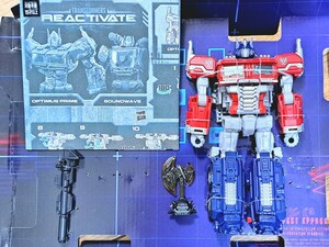 限定 TRANSFORMERS REACTIVATE オプティマスプライム トランスフォーマー リアクティベート コンボイ サウンドウェーブ無し