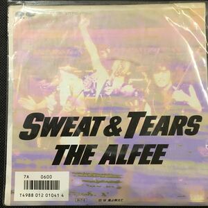 未使用 EP レコード THE ALFEE SWEAT & TEARS