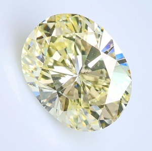 【１００円～】0.702ｃｔ 天然ダイヤ VERY LIGHT YELLOW（ナチュラルカラー）SI1 OV