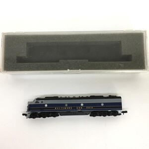 ○【同梱B】【中古】CONCOR コンコー Nゲージ EMD E-8B Baltimore ＆ Ohio 0001-002762 通電OK 現状品