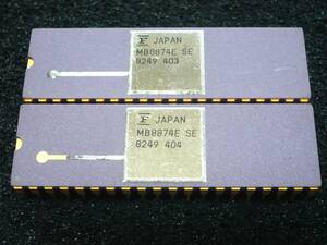 ●PIA(Peripheral Interface Adapter) 富士通 MB8874E/2個セット●