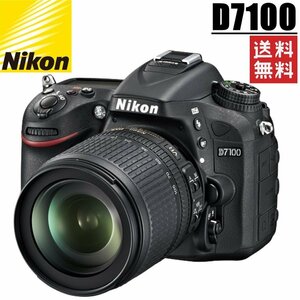 ニコン Nikon D7100 AF-S 18-105mm レンズセット デジタル 一眼レフ カメラ 中古