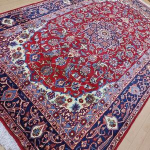 ペルシャ絨毯 330x200 手織り No.A465 美術品 カーシャーン産 クリーニング済み persia carpet