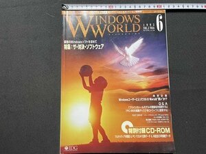 ｓ◎◎　1995年6月号　WINDOWS WORLD　特集・ザ・対決・ソフトウェア　付録CD-ROMなし　書籍のみ　書籍　雑誌 　/　K