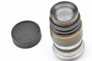 Leica Elmar 9cm F4 Black ライカ エルマー ブラック キャップ Lマウント L39 Leitz Wetzlar ライツ ヴェツラー ドイツ Germany 9/4 90 40