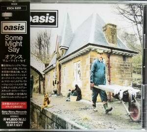 T95帯付き日本盤/送料無料■oasis(オアシス)「SomeMightSay」CD リアムギャラガーノエルギャラガー