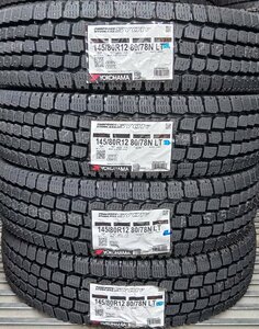 1円スタート★4本価格★145/80R12 80/78N LT YOKOHAMA SY01V 2023年製 新品 スタッドレスタイヤ★法人様送料無料★軽トラ 軽バン CNT