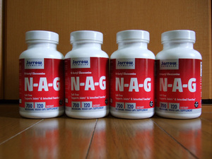 Jarrow社 N-アセチルグルコサミン 700mg 120錠x4個（480錠）