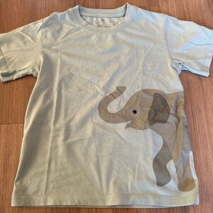 無印良品　半袖Tシャツ ゾウ　サイズ130