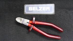 ＜22105＞　ＢＥＬＺＥＲ　ベルツァー　絶縁　ニッパー　No2676N-VDE　185ｍｍ　ＧＥＲＭＡＮＹ　ドイツ製