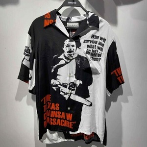 WACKO MARIA 22ss THE TEXAS CHAINSAW MASSACRE HAWAIIAN S/S SHIRT Lサイズ