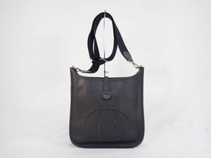 HERMES エルメス ショルダーバッグ エブリン エヴリン ブラック Hロゴ ブラック 箱