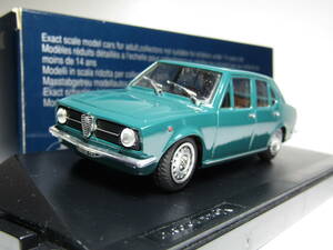 ALFA ROMEO GIULIETTA 1/43 アルファロメオ アルフェッタ STRADALE1600 セダン1972 - 1987 Made in Italy イタリア製 PROGETTO K 製