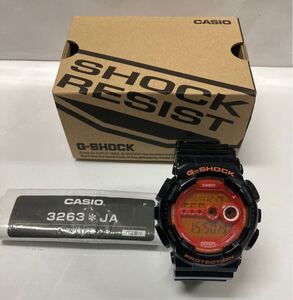 稼働品 美品♪ CASIO カシオ G-SHOCK Gショック ♪ 3263 GD - 100HC ハイパーカラーズ 箱付 G SHOCK (KT221)