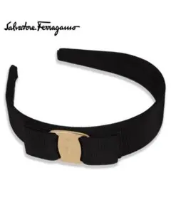 Salvatore Ferragamo カチューシャ ブラック