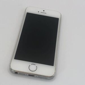 iPhone iPhone5s 中古　アップル シルバー 制限〇 Apple 32GB 初期化済み　C-001