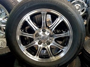 中古セット★ミルア/トランステック★ルフトRVII★205/60R16★プリウスα/SAI/90ノア等　4本セット