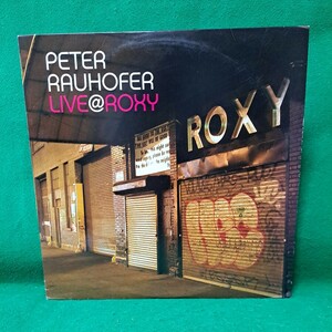 即決 PETER RAUHOFER LIVE @ ROXY 2枚組LP 送料660円