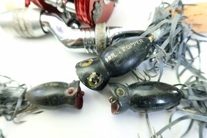 ARBOGAST HULA POPPER オールドルアーセット / HEDDON ABU 道楽 ハトリーズ BALSA50 ZEAL ザウルス UMCO FENWICK 世代の昭和レトロ釣人に