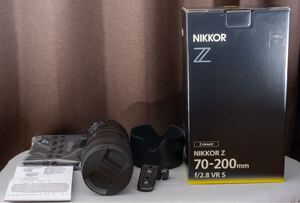 NIKKOR Z 70-200mm f/2.8 VR S ニコン　Nikon Nikon Zマウント