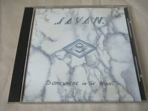 JAVAN Somewhere In The Night ’91 輸入盤 オリジナル ドイツ Key入りメロディアス・ハード