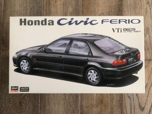 ◆送料込み◆ 『湧き出る存在感 』ハセガワ 1/24 Honda ホンダ シビック フェリオ VTi Civic FERIO 希少 未組立