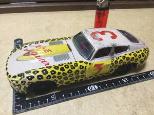 XK-E JAGUAR NO-3 champion 全長20cm 旧バンダイ ブリキ 玩具 1960年代 