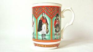 サドラー ワーテルローの戦い マグカップ：SADLER THE DUKE OF WELLINGTON ＆ SOLDIERS OF THE BATTLE OF WATERLOO MUG